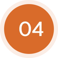 Orange circle with number 04